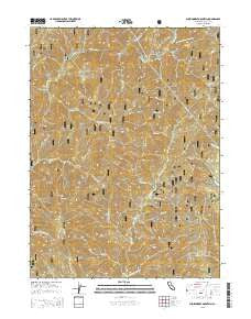 Shoeinhorse Mountain California Current topographic map, 1:24000 scale, 7.5 X 7.5 Minute, Year 2015
