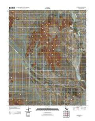 Shoshone California Historical topographic map, 1:24000 scale, 7.5 X 7.5 Minute, Year 2012