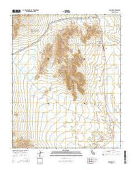 Shoshone California Current topographic map, 1:24000 scale, 7.5 X 7.5 Minute, Year 2015