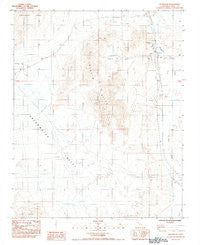 Shoshone California Historical topographic map, 1:24000 scale, 7.5 X 7.5 Minute, Year 1984
