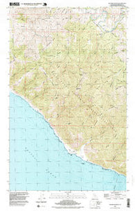 Shubrick Peak California Historical topographic map, 1:24000 scale, 7.5 X 7.5 Minute, Year 1997