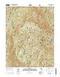Shuteye Peak California Current topographic map, 1:24000 scale, 7.5 X 7.5 Minute, Year 2015