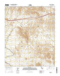 Siberia California Current topographic map, 1:24000 scale, 7.5 X 7.5 Minute, Year 2015