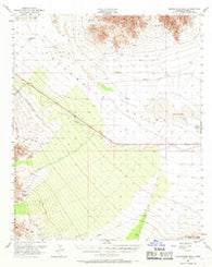 Sidewinder Well California Historical topographic map, 1:62500 scale, 15 X 15 Minute, Year 1952