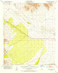 Sidewinder Well California Historical topographic map, 1:62500 scale, 15 X 15 Minute, Year 1952