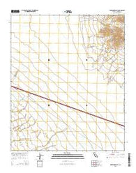 Sidewinder Well California Current topographic map, 1:24000 scale, 7.5 X 7.5 Minute, Year 2015