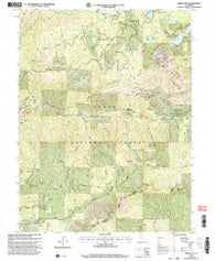 Sierra City California Historical topographic map, 1:24000 scale, 7.5 X 7.5 Minute, Year 2000