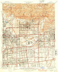 Sierra Madre California Historical topographic map, 1:24000 scale, 7.5 X 7.5 Minute, Year 1941