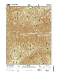 Sierra City California Current topographic map, 1:24000 scale, 7.5 X 7.5 Minute, Year 2015
