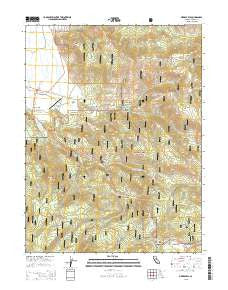 Sierraville California Current topographic map, 1:24000 scale, 7.5 X 7.5 Minute, Year 2015