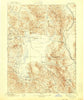 Sierraville California Historical topographic map, 1:125000 scale, 30 X 30 Minute, Year 1894