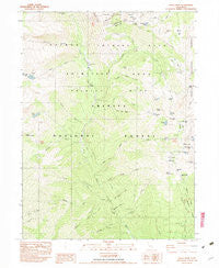 Siligo Peak California Historical topographic map, 1:24000 scale, 7.5 X 7.5 Minute, Year 1982