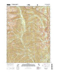 Siligo Peak California Current topographic map, 1:24000 scale, 7.5 X 7.5 Minute, Year 2015