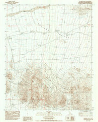 Silurian Hills California Historical topographic map, 1:24000 scale, 7.5 X 7.5 Minute, Year 1983