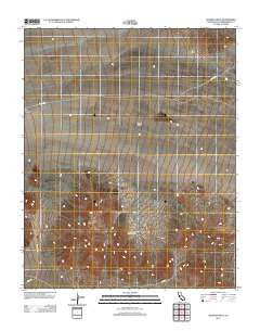 Silurian Hills California Historical topographic map, 1:24000 scale, 7.5 X 7.5 Minute, Year 2012