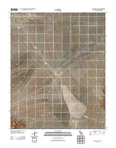 Silurian Lake California Historical topographic map, 1:24000 scale, 7.5 X 7.5 Minute, Year 2012