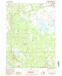 Silva Flat Reservoir California Historical topographic map, 1:24000 scale, 7.5 X 7.5 Minute, Year 1983