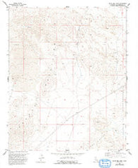 Silver Bell Mine California Historical topographic map, 1:24000 scale, 7.5 X 7.5 Minute, Year 1993