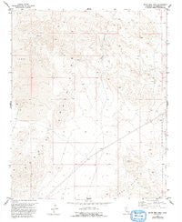 Silver Bell Mine California Historical topographic map, 1:24000 scale, 7.5 X 7.5 Minute, Year 1993