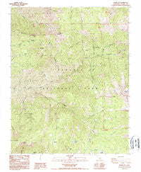 Silver City California Historical topographic map, 1:24000 scale, 7.5 X 7.5 Minute, Year 1988
