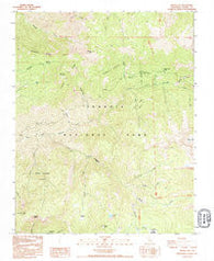 Silver City California Historical topographic map, 1:24000 scale, 7.5 X 7.5 Minute, Year 1993