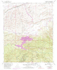 Silverwood Lake California Historical topographic map, 1:24000 scale, 7.5 X 7.5 Minute, Year 1956