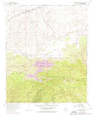 Silverwood Lake California Historical topographic map, 1:24000 scale, 7.5 X 7.5 Minute, Year 1956