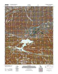 Silverwood Lake California Historical topographic map, 1:24000 scale, 7.5 X 7.5 Minute, Year 2012