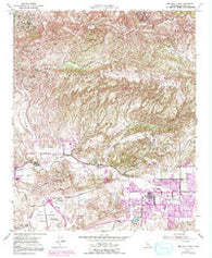 Simi Valley West California Historical topographic map, 1:24000 scale, 7.5 X 7.5 Minute, Year 1951