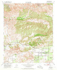 Simi California Historical topographic map, 1:24000 scale, 7.5 X 7.5 Minute, Year 1951