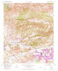 Simi California Historical topographic map, 1:24000 scale, 7.5 X 7.5 Minute, Year 1951