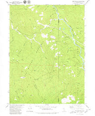 Sims Mountain California Historical topographic map, 1:24000 scale, 7.5 X 7.5 Minute, Year 1979