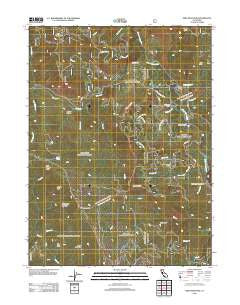 Sims Mountain California Historical topographic map, 1:24000 scale, 7.5 X 7.5 Minute, Year 2012