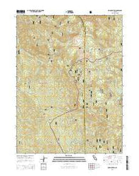 Sims Mountain California Current topographic map, 1:24000 scale, 7.5 X 7.5 Minute, Year 2015