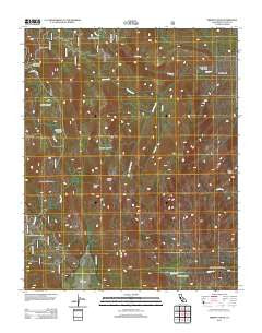 Sirretta Peak California Historical topographic map, 1:24000 scale, 7.5 X 7.5 Minute, Year 2012