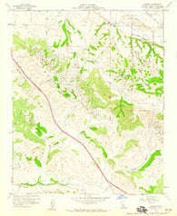 Sisquoc California Historical topographic map, 1:24000 scale, 7.5 X 7.5 Minute, Year 1959