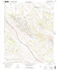 Sisquoc California Historical topographic map, 1:24000 scale, 7.5 X 7.5 Minute, Year 1959