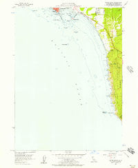 Sister Rocks California Historical topographic map, 1:24000 scale, 7.5 X 7.5 Minute, Year 1956