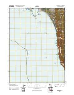 Sister Rocks California Historical topographic map, 1:24000 scale, 7.5 X 7.5 Minute, Year 2012