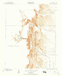 Sites California Historical topographic map, 1:24000 scale, 7.5 X 7.5 Minute, Year 1904