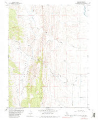 Sites California Historical topographic map, 1:24000 scale, 7.5 X 7.5 Minute, Year 1958