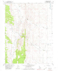 Sites California Historical topographic map, 1:24000 scale, 7.5 X 7.5 Minute, Year 1958