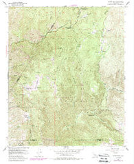 Sitton Peak California Historical topographic map, 1:24000 scale, 7.5 X 7.5 Minute, Year 1954