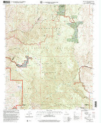 Sitton Peak California Historical topographic map, 1:24000 scale, 7.5 X 7.5 Minute, Year 1997