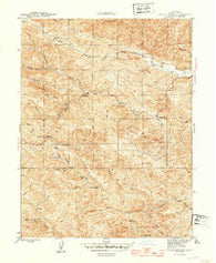 Skaggs Springs California Historical topographic map, 1:31680 scale, 7.5 X 7.5 Minute, Year 1944