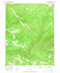 Slate Mtn California Historical topographic map, 1:24000 scale, 7.5 X 7.5 Minute, Year 1950