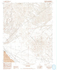 Sleeping Beauty California Historical topographic map, 1:24000 scale, 7.5 X 7.5 Minute, Year 1982