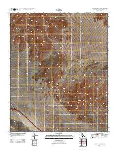 Sleeping Beauty California Historical topographic map, 1:24000 scale, 7.5 X 7.5 Minute, Year 2012