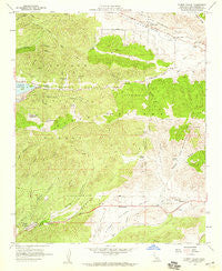 Sleepy Valley California Historical topographic map, 1:24000 scale, 7.5 X 7.5 Minute, Year 1958