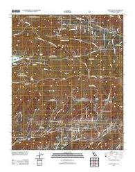 Sleepy Valley California Historical topographic map, 1:24000 scale, 7.5 X 7.5 Minute, Year 2012